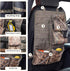 2 Pack Seat Back Gun Rack for Truck - Molle Panel Organizer, Camo Front Seat Gun Holder for Hunting