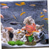 Kisangel Fish Tank Decoration, Marine Animal Ornament, PVC Norway Sea Life Figurine