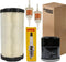 Huskey Golf Cart Tune Up Kit for Club Car Precedent 2004-Up with FE350 Kawasaki Motor, Includes Air Filter, Oil Filter,
