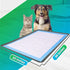 30 36 TidyFriend Dog Pee Pad Holder Tray Fits for x Wee Wee Pee Pads - Stable Grip, Raised Edges, Quick-Wipe Silicone