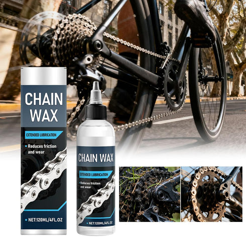 Generic 120ml Bike Chain Lube - Bike Chain Lubricating Wax, Mountain Bicycles Lubricant for Bicycle Motorcycle Road