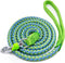 Reflective Dog Leash - 2/3/4/6/10 Foot Strong Nylon Rope Braided Heavy Duty for Large and Medium Small Dogs Walking