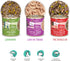 Weruva Dogs in The Kitchen, Doggie Dinner Dance Variety Pack, Wet Dog Food, 10 oz Cans, Pack of 12