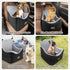 35 lbs, JOEJOY Elevated Dog Car Seat for Small/Medium Dogs up to Memory Foam Booster Seat with Detachable Washable