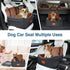 30lbs,Ultra Bottom,2 WOOAIDAGG Dog Car Seat for Small Dogs Under Soft Fabric & Memory Foam Pet Travel Car Bed,Washable