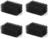 AQUANEAT Aquarium Replacement Filter Sponges 4 Pack for Hang on HOB Power Filter for Small Fish Tanks