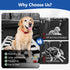 Thickened Dog Bed for Car Back Seat, Upgraded Bottom Non-Slip, Fits Hard Bottom car seat Cover for Dogs, Premium Mixed