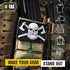 M-Tac Tactical Beard Skull Patch - Morale Patch for Military Gear, Army Patches for Clothes and Hats