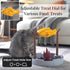 PetPals Cat Slow Feeder, Treat Dispenser - Interactive Cat Puzzle Toy for Small Pets & Kittens, Mental Stimulation Pet