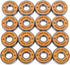 Yellow Jacket Premium Inline Skate Bearings, Roller Skate 608, ABEC (Pack of 16)