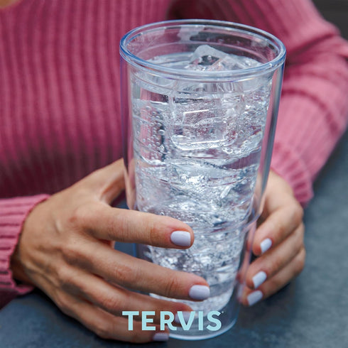 Tervis 24oz Softball Double Walled Insulated Tumbler Travel Cup, Made in USA