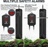 500W Adjustable Aquarium Heater, Digital Display Controller, Submersible Water Heater for 66-132 Gal Tanks
