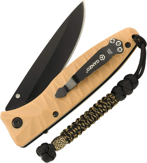M-Tac Knife Lanyards with Beads, Paracord Tactical Lanyard for Knife, Scandinavian Design