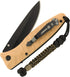 M-Tac Knife Lanyards with Beads, Paracord Tactical Lanyard for Knife, Scandinavian Design