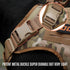 Tactical Dog Harness, No Pull Military Vest for Large Medium Small Dogs, Adjustable with Metal Clips