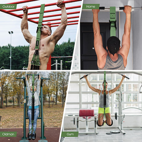 Pull Up Assistance Bands - Adjustable Heavy Duty Resistance Bands for Home Gym Fitness