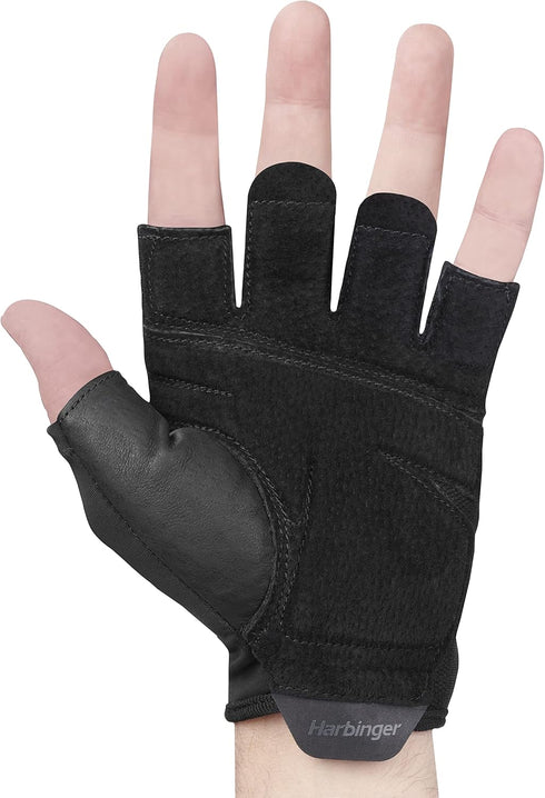 2.0 Harbinger Training Grip Weightlifting Workout Gloves