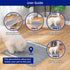 Pettycare Charcoal Puppy Pads Regular 22"x23" 100 Count, Leak-Proof Odor Control, Ultra Absorbent Quick Dry Pads