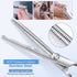 Gimars 7.0in Professional 4CR Stainless Steel Safety Round Tip Dog Grooming Scissors for Pets