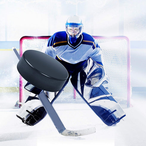 Ice Hockey Pucks for Practicing and Training, Available in 1/4/6 Pcs