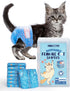 MICOOYO Disposable Cat Diapers, Cat Diapers for Female Cats with Ultra Stretchy,