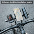 ROCKBROS Bike Handlebar Extender, Lightweight Durable Double Handlebar Bracket for Speedometer, GPS, Phone Mount