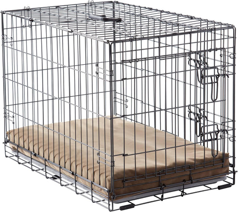 Happy Hounds Cooper Deluxe Reversible Crate Pad - Extra Small, Latte