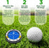 Golf Green Reader Golf Ball Marker - High Precision Slope Measurement for Improving Putting Skills