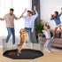 VEVOR Foldable Metal Dog Exercise Pen, Pet Playpen Fence for Small & Medium Dogs, 24" H 8 Panels