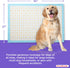 37"x54" 25 Count PetsWorld Health Monitoring Dog Pee Pads XXXL Color-Changing Pet Pee Pads for Dogs & Pets, Leak-Proof