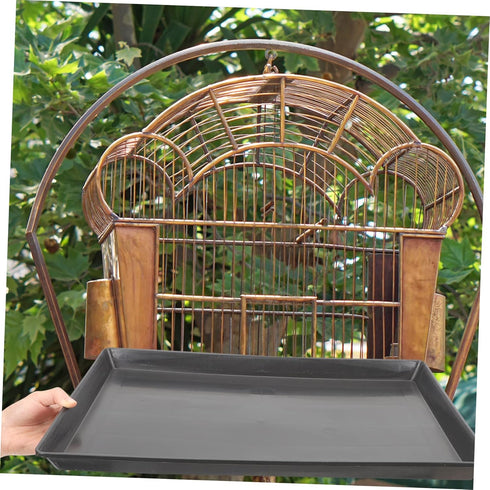 2pcs Dog Crate Holder, Bunny Cage Bottom Tray, Pet Toilet Pan for Parakeet, Dog Crate Tray for Birds