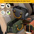 12lb PAWZIDEA Center Console Dog Car Seat, Enclosed Small Dog Armrest Booster Carseat, Secure Straps &Anti Slip