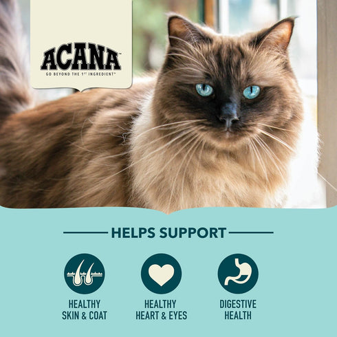 ACANA Bountiful Catch Dry Cat Food, Salmon and Whole Herring Recipe, 10 lb