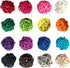 Benvo Rattan Balls 32 Pack, 1.2 inch Wicker Ball for Birds, Chewing Pet Toys, Multi-colored