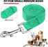 12 Pcs Nylon Dog Leash Bulk, 5ft Dog Training Leash in 12 Colors for Small Medium Dogs, Training, Play, Camping (Bright