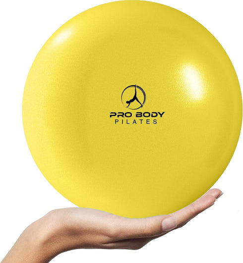 ProBody Pilates Ball - 9 Inch Small Exercise Ball for Physical Therapy, Core Stability, Yoga, and Rehab