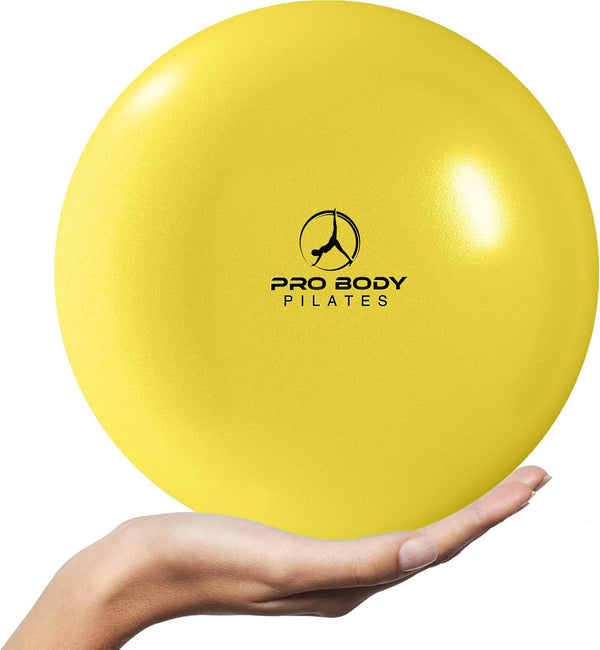 ProBody Pilates Ball - 9 Inch Small Exercise Ball for Physical Therapy, Core Stability, Yoga, and Rehab