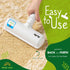 Nado Care Pet Hair Remover Roller - Reusable & Self-Cleaning, Removes Dog & Cat Fur from Furniture, No Tape Required