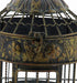 Deco 79 Vintage Metal Birdcage, Fit for Flowers, Planter, Candles, 24", 16"H, Bronze