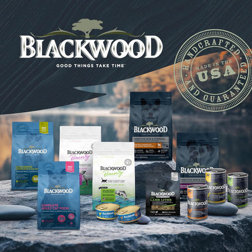 100% 3 Blackwood Freeze Dried Raw Single Ingredient Dog Treats, Chicken Breast, Ounce Pouch, High Protein, Made in The