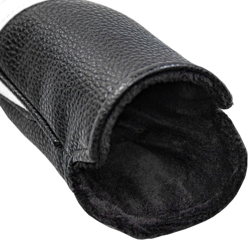 ProActive Sports Vintage Golf Club Head Covers, Classy Leather Look for Most Clubs