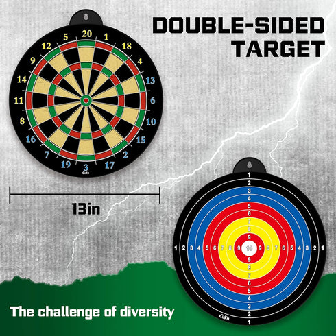 12pcs 5 6 7 8 9 10 11 12 Dart Board - Magnetic Darts - Excellent Indoor Game and Party Games - Gifts for Year Old Boy