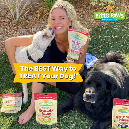 Organic Puppy Treats - Healthy Dog Training Treats, All Natural Dog Biscuits for Small Dogs & Puppies, Mini Peanut