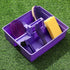 6-Piece Set Abbylike Horse Grooming Kit with Tote Bag, Horse Care with Brush, Comb & Hoof Pick, Portable Grooming