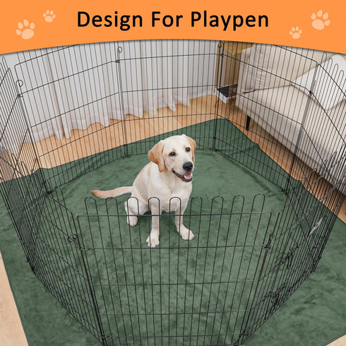3 Packs 63'' 63'', Bunlitent Extra Large Washable Pee Pads for Dogs x Non-Slip Waterproof Whelping Pads, Fast Absorbent
