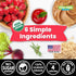 Organic Puppy Treats - Healthy Dog Training Treats, All Natural Dog Biscuits for Small Dogs & Puppies, Mini Peanut