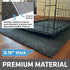 Drymate Premium Dog Crate Mat Liner, Absorbent, Waterproof, Non-Slip, Washable Puppy Pee Pad, Cut to Fit Design