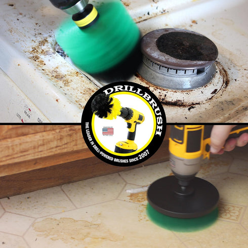 Set Kitchen Cleaning Supplies - Kitchen Scrubbing Accessories - Tile Cleaner - Oven Scrubbing Brush - Stove Cleaning