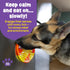 Brightkins Tie Dye Circle Lick Mat - Mental Stimulation for Dogs, Anxiety Relief for Dogs and Cats, Enrichment Dog Food