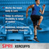 SPRI Xercuff Leg Resistance Band Exercise Cord - Non-Slip Padded Ankle Cuffs, Portable for Gym or Home